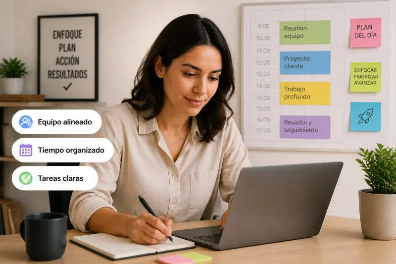 Apps para organizar tu tiempo y coordinar tu equipo