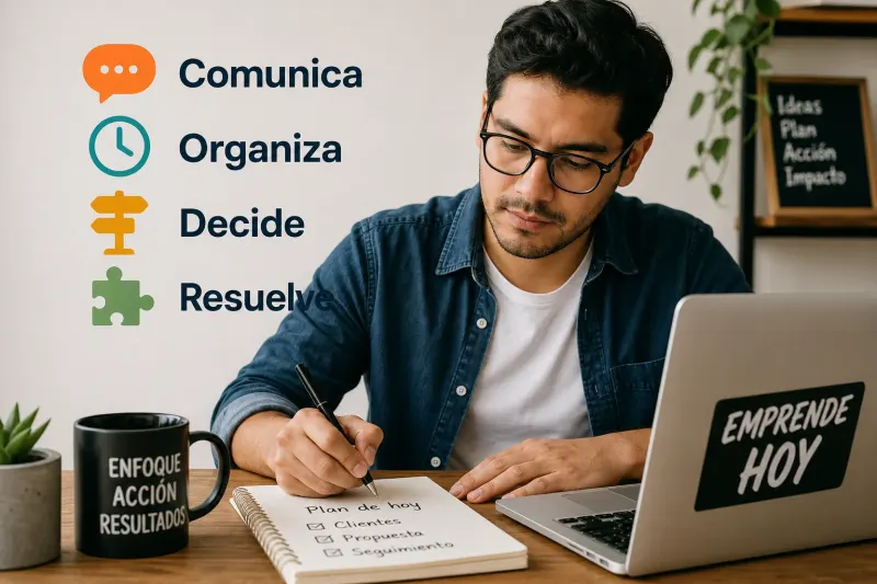 Habilidades clave que todo emprendedor principiante debe desarrollar