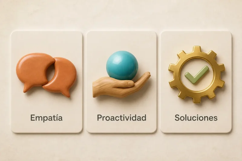 Características de una actitud de servicio al cliente que sí funciona