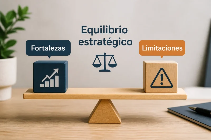 Fortalezas y limitaciones estratégicas por perfil emprendedor
