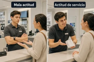 Desarrolla tu actitud de servicio al cliente