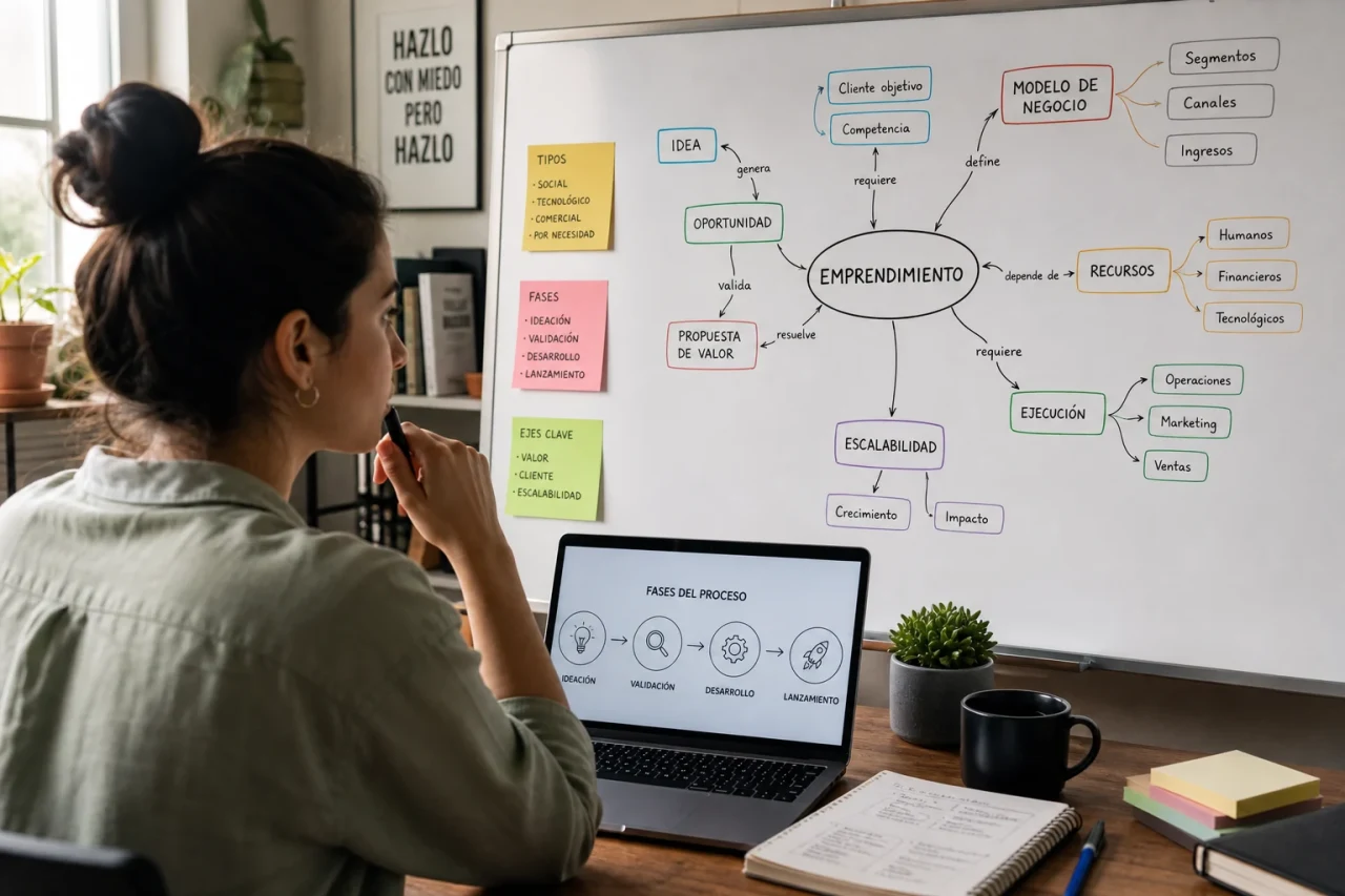 Mapa Conceptual de Emprendimiento que te Orienta