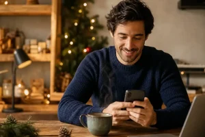 Mensajes de navidad para clientes que sí conectan